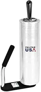 PalPak200 -The Leading Stretch Film Dispenser - Holds 12" to 18" Stretch Film - Light Weight Industrial Strength Pallet Wrapper – Tension Grip Adjustment Wrap Handle