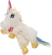 UPKOCH Unicorn Hand Puppet Plush for Interactive Storytelling Puppet for Parent Play Bright Design for Imaginative Learning and Creative Fun