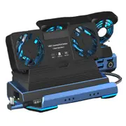Docking Station With Dual Cooling Fan Dock Station 10-In-1 Hd2.0 4K / 60Hz Gigabit Ethernet Hub Full Speed Charging For Steam Deck