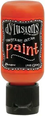 Dylusions Acrylic Paint 1oz Tangerine Dream