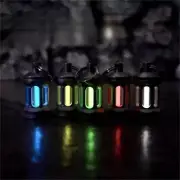 Glow in the Dark Titanium Keychain Necklace Pendant Knife Lanyard Paracord Bead
