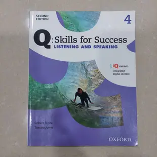 ｜二手書籍｜Q : Skills for Success LISTENING AND SPEAKING 4