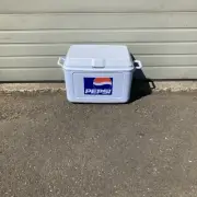 Vintage Rubbermaid Pepsi Cooler Ice Chest 21"x14"x16" Model: 1943/44/45/51