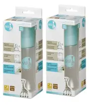 Vulli - Mii - Sophie la girafe Infant/Toddler Feeding Bottle - 9oz---LOT OF 2