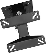 Angoily LCD Tv Holder Bracket Inches Rotatable Tv Mount Easy Installation Cleaning Steel Built for Stability