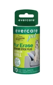 All Purpose Pet Hair Lint Roller Refill, 70 Easy Peel Sheets – with Standard ...