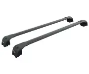 For BMW X5 G05 2018-Up Roof Rack Cross Bars Metal Bracket Flush Rails Alu Black