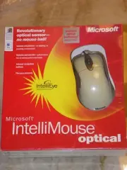 Vintage Sealed Microsoft IntelliMouse Optical X05-34207 PS2 USB IntelliEye Mouse