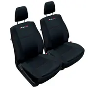 Premium Neoprene Front Seat Covers Suit Toyota Hilux 7th Gen Bucket + 3/4 Bench Seats (April 2005 - Aug 2015)