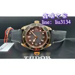 TUDOR 帝舵 79250BA石墨灰面盤 第二代青銅錶43MMMT5601 COSC認證 自動上鍊機芯 動能儲存70小