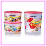 Tupperware Throwback One Touch Medium Set - OTT Med (2pcs) 1.4L & OTC Med (1pc)