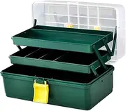 WeiLaiKeQi First Aid Box Storage Storage Box 3 Layer Portable Multi Function Medical Box Handled Storage Case for Travel Countertop