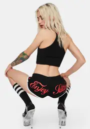 [Too Fast] Enjoy Satan Graphic Shorts