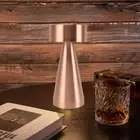 Portable LED Table Lamp With Touch Sensor 3-color Temperature Dimming Recharge