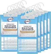 NATRUTH 10 Packs*259G(2.6KG) Moisture Absorber for Wardrobe Fragrance Free，Dehumidifiers Eliminates Odors Creates Fresher Cleaner air,Efficient Humidity Absorber for Closet