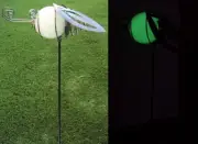 Garden Lawn Yard Decoration Glow in the Dark Dragonfly pick stake NEW 23"