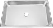 530 X 325 X 65mm 304 Stainless Steel Sink Large Capacity Easy to Clean Hand Wash Basin Kitchen Sink RV Sink Hand Wash Basin Bathroom Sink Bar Sink for Boat Caravan RV