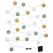 SOLVINDEN LED lighting chain with 24 lights, outdoor/solar-powered multicolour