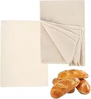 Tea Towels for Baking Sourdough, 2PCS Flour Sack Towels, Bread Making Accessories,Flour Duster for pastry Baking & Proofing,Breads fermentation cloth,Bread Cloth, Linen Cloth, Pastry Cloth