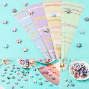 Decor Best Wishes Outer Space Folding Star Scrapbooking Paper Strips Origami