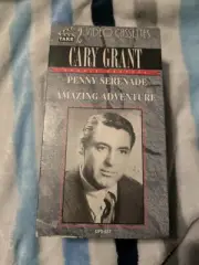 Cary Grant Double Feature - Penny Serenade/Amazing Adventure (VHS, 2-Tape Set)