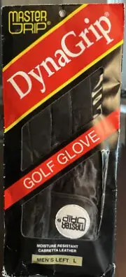 Master Grip DynaGrip Men’s Left (L) Cabrera Leather BLACK