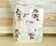 NEW Pottery Barn Kids Mickey Mouse Holiday FULL Cotton FLANNEL Sheet Set NWT