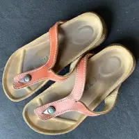 在飛比找蝦皮購物優惠-德國Birkenstock勃肯 棕色夾腳涼鞋 日本限定版Ta