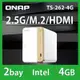 【QNAP 威聯通】TS-262-4G 2Bay NAS 網路儲存伺服器