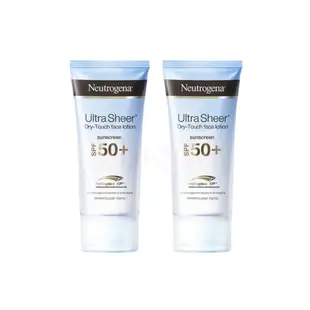 新效期 Neutrogena 露得清 Ultra Sheer 面部防曬霜 SPF50 50ml 透明色 輕薄 防水不黏膩