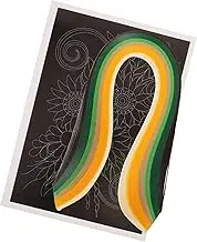 JEWEDECO 1 Set Quilling Flower Strips Kit DIY Handcraft Paper Strips for Creative Decoration for Quilling Projects Design Templates Included