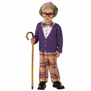 Little Old Man Grandpa Grandfather Geezer 100 Days Book Week Child Boys Costume