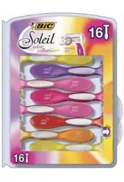 BIC Soleil Color Collection Women's Disposable Razors 3 Blades (16 ct.)