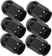 Car Lug Nut Covers Set 10pcs Lug Bolt Cap Wheel Hub Cover Chrome Plated Universal Compatibility