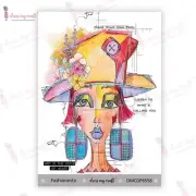 Dress My Craft Mini Transfer Me Sheet 4"X6"-Fashionista MCDP6558