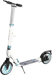 Nils Scooter City Scooter for Teenagers Folding Kick Scooter with Handbrake Big Wheel 200 mm