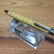 Next-Hiroshi Urushi Cherry-Moderate Wooden Shaft Mechanical Pen Ballpoint