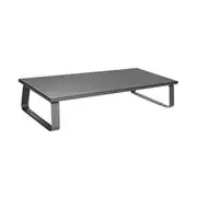 Brateck Timber Desktop Monitor Stand - Black