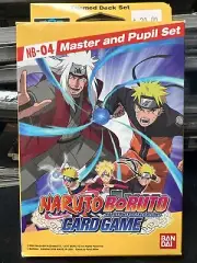 Chrono Clash Naruto Boruto Card Game Master and Pupil Expansion Set System