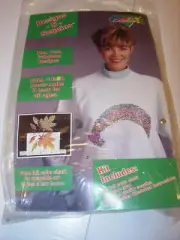 Vintage DESIGNS N SEQUINS Kit rainbow LBGTQ crafts wearable art easy No Glue