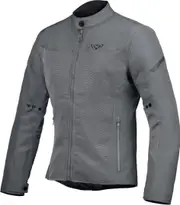 Ixon Fresh Motorcycle Textile Jacket, grey, Size S for Men
