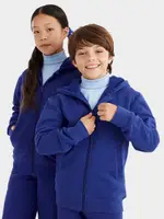 School Assembly School Jacket Sherpa Lined Hood, Royal Blue, Size 14