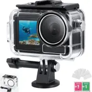 NEEWER 197Ft/60M Waterproof Diving Housing Compatible with DJI Osmo Action 5 ...