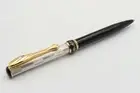 Handmade Pen Merminnes 925 Solid Silver Black Ink Refill Parker Type