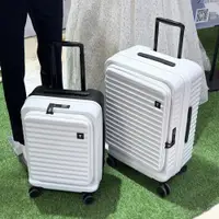 在飛比找ETMall東森購物網優惠-前開蓋行李箱女20寸登機箱萬向輪出口大容量擴容旅行箱29寸拉