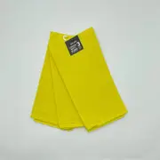 RANS London Waffle Tea towels - Yellow - Set of 3