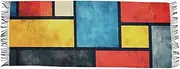 [AIXIWAWA] Colorful Square Women's Pashminas Scarf, Shawls Wrap Lightwight Tassel for Evening Dress Dinner Party, Multicolor