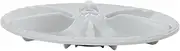 COOLHIYA Washing Machine Plate 37.5cm 11-Tooth Turntable Plate Universal Washer Machine Base and Cover Easy Installation