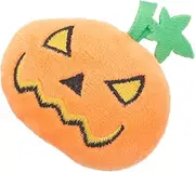 Cat Toy Stuffed Pumpkin Squeaky Pet Catnip for Teething Cat Self-Playing Toy for