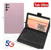 New Original 5G Tab Ultra Tablets 12inch Tablet Dual SIM Dual WIFI Android Tablet PC unlocked GPS Tablets Global Version 4G Pad Pink Full set 12GB 256
